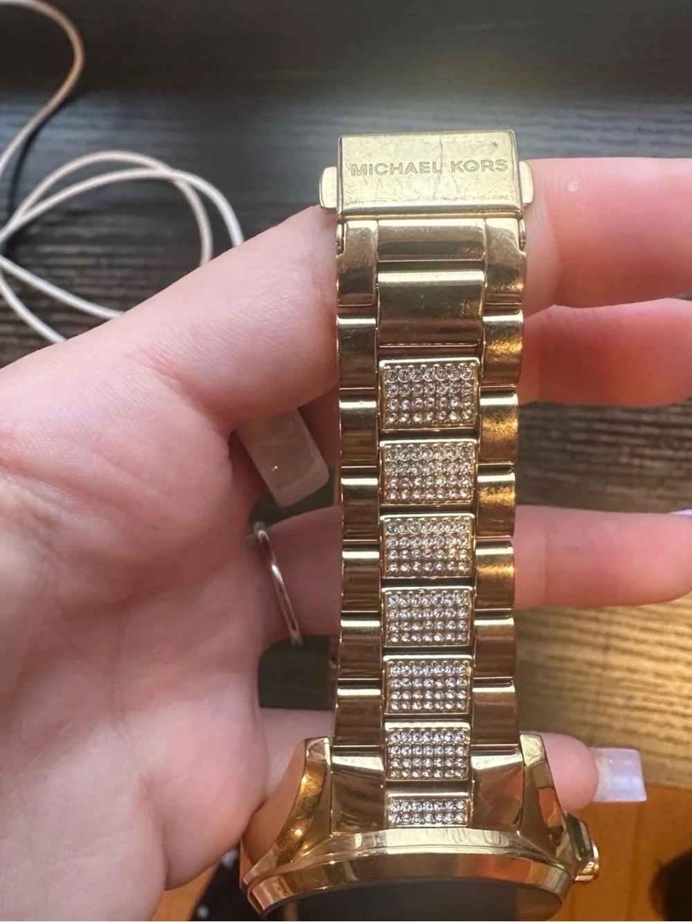 Michael Kors Access Bradshaw Gen 5 Pavé Gold-Tone Smartwatch